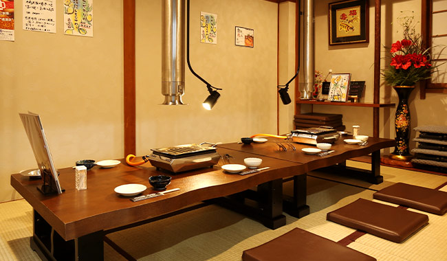 最大10名半個室